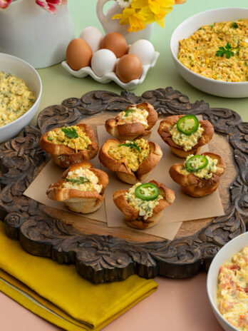 Egg Salad Bread Cups 1